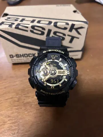 G-SHOCK GA-110GB-1AJF 블랙/골드