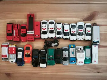 미니카 세트 경찰차 구급차 긴급 차량