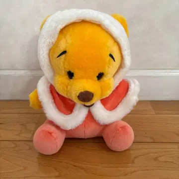 푸우 봉제 인형 후드 부착