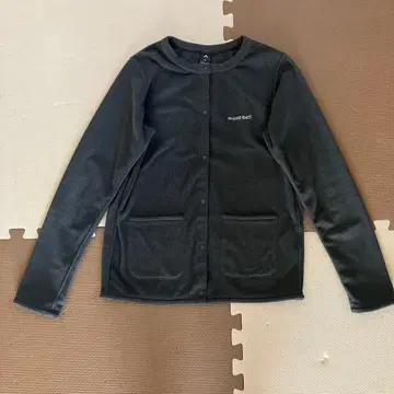 샤미스 플리스 가디건 M 사이즈 mont-bell 그레이