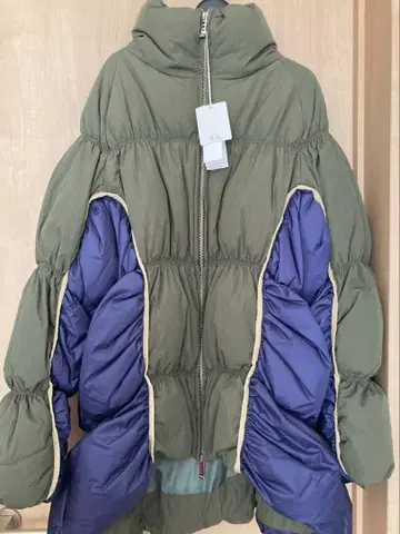 UN3D 다운 자켓 올리브/퍼플 38