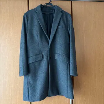 NANO UNIVERSE 그레이 체스터 코트