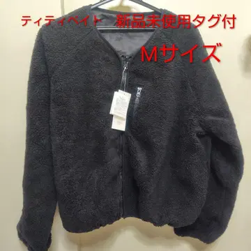 티티베이트 미사용 새상품 택 포함 보아 자켓 M 블랙
