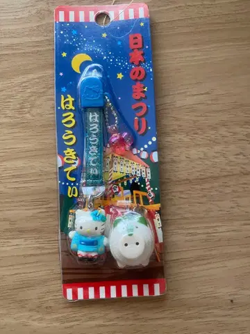 헬로키티 일본 축제 스트랩