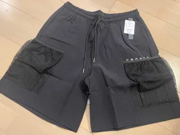 CRONOS 블랙 숏팬츠 40 (L) 메쉬 포켓 부착