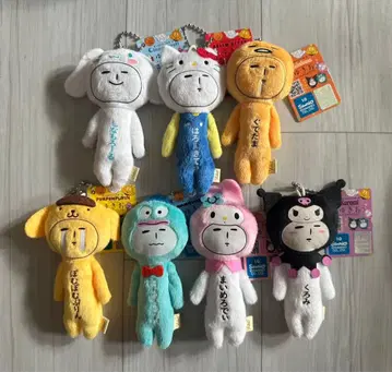 유키오 마스코트 산리오 캐릭터즈 x 유키오 전 7종 세트 yukio