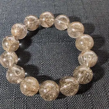 실버 루틸 쿼츠 팔찌