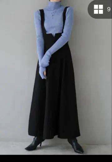 [ 시착, 자택 보관 ] 2way 플레어 점퍼 스커트