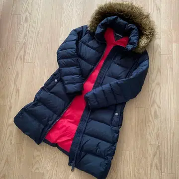 TOMMY HILFIGER 네이비 다운 자켓 S