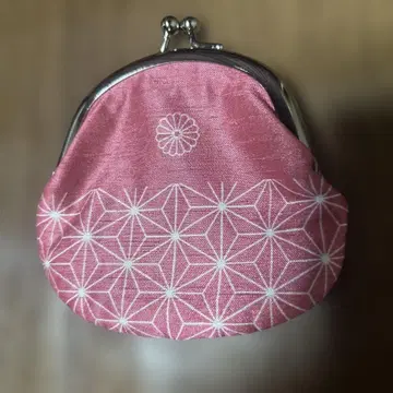 황궁 한정판 핑크 가마구치 코인 케이스