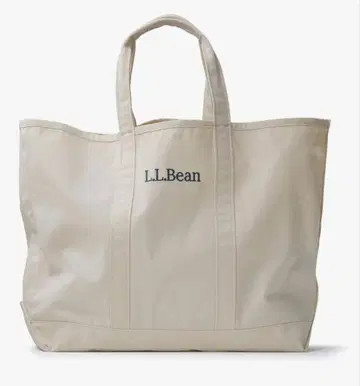L.L.Bean 베이지 코튼 토트백
