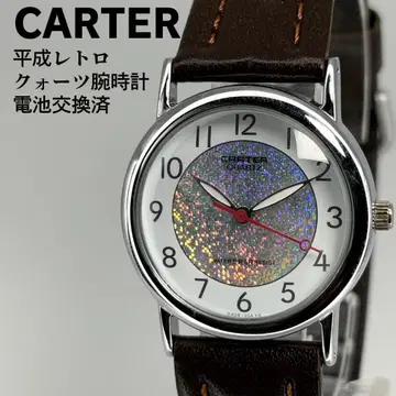 CARTER 카터 헤이세이 레트로 쿼츠 손목시계 배터리 교환 완료