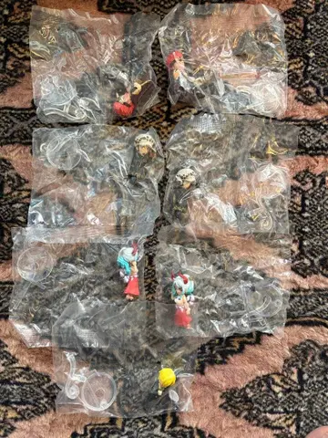 원피스 피규어 가챠 7개 세트