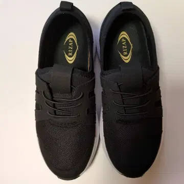 [라이잽] 블랙 스니커즈 24.0 cm