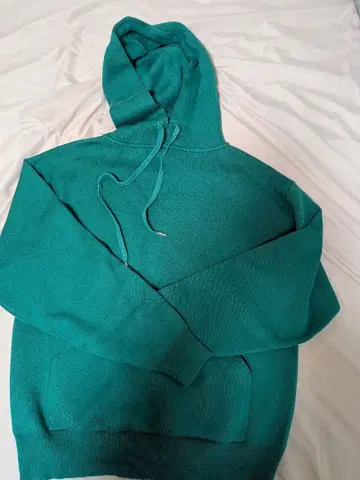 CaBAN 코튼 캐시미어 후드티 그린