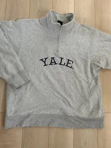 저널 스탠다드 Yale University 하프 지퍼 맨투맨