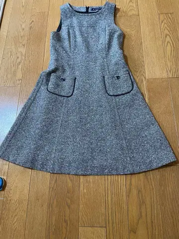 M's Gracy 슬리브리스 원피스 38 그레이 계열