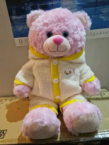 적자 각오! 빌드어 베어 핑크 곰