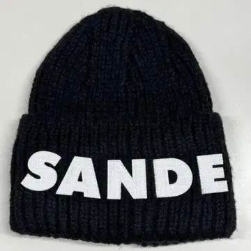 BLACK QUEEN 리브 니트 모자 롤 니트 캡 블랙 퀸