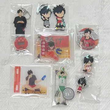 하이큐 쿠로오 테츠로 원화전 아크릴 스탠드 캔뱃지 피규어