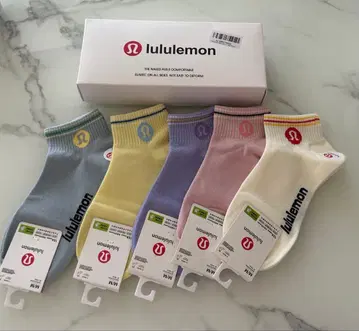 lululemon 삭스 5족 세트