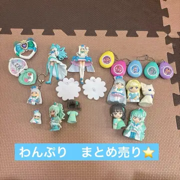 원더풀 프리큐어 피규어 키링 가챠 세트 니아미 릴리안