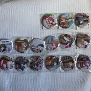 니지가사키 캔뱃지 아리마 온천 콜라보 전종 세트