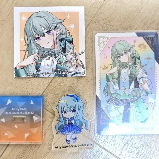 프세카 프로세카 쿠사나기 네네 로손 미니 아크릴스탠드 5주년 그리팅카드