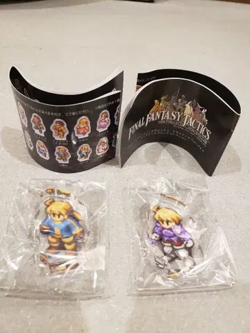 파이널 판타지 택틱스 아크릴 스탠드 람자 2체 세트