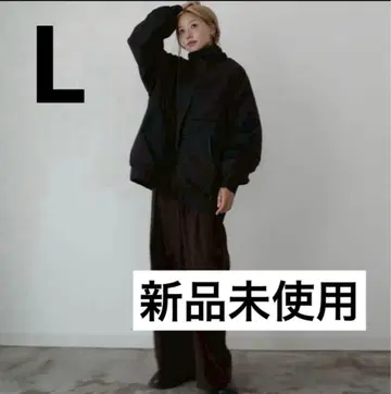 시마무라 hideka 콜라보 여성용 방수 지퍼 사용 블루종