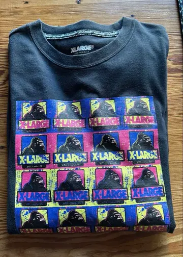 XLARGE 빈티지 롱 슬리브 셔츠