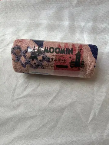 무민 캐릭터 타월 배스매트 약 34cm x 34cm