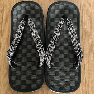 본 소가죽 새상품 조리 약 27cm 9치 청해파 타비 덤