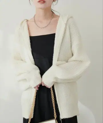 natural couture Wjip 루즈 가디건 아이보리