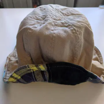 SUBLIME 튤립햇 리버서블 멀티 컬러 체크 무늬