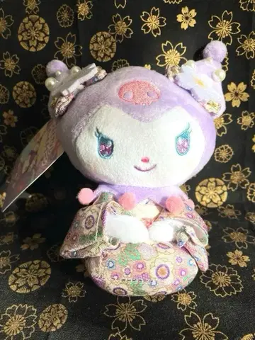 쿠로미짱 유메후와 오모테나시 볼체인 일본풍 기모노 봉제 인형