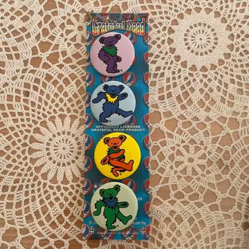 레어 빈티지 그레이트풀 데드 Grateful Dead 캔뱃지