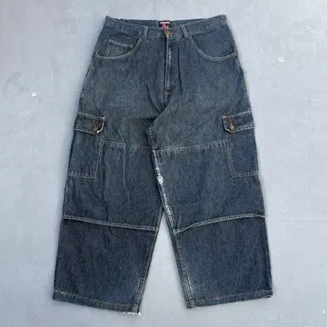 satanbrother 데님 더블니 인디고 사탄브라 L