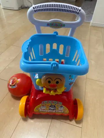 호빵맨 쇼핑 카트 완구 공 덤 포함