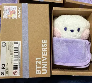 BT21 universe minini PLUSH RJ 봉제 인형 미니니