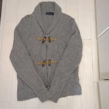 GAP 그레이 니트 가디건 M