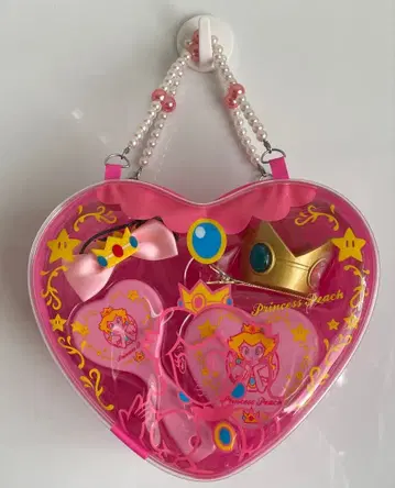 프린세스 피치 USJ 하트형 액세서리 세트