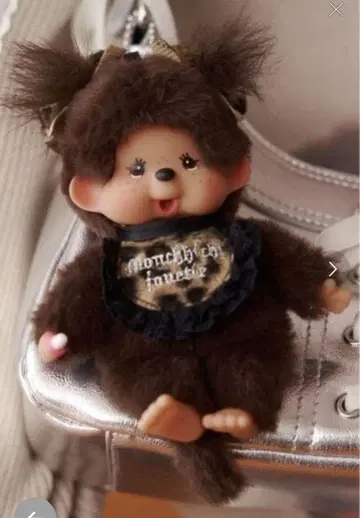 [ monchhichi x jouetie ] 레오파드 키체인 몽치치