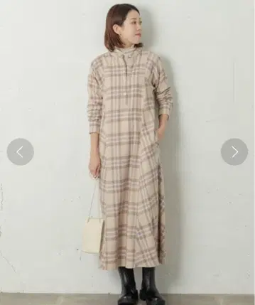 어반 리서치 서니 라벨 셔츠 원피스