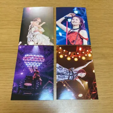 LiSA 회장 한정판 트레이딩 카드 전 4종류