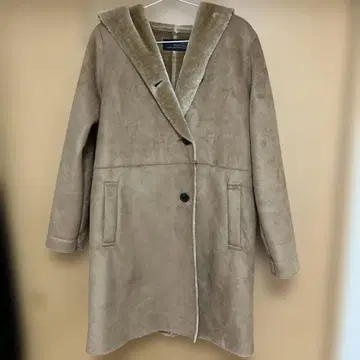 어반 리서치 DOORS 롱 무스탕 코트