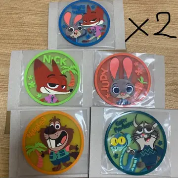 주토피아 코스터 컴플리트 2개 세트