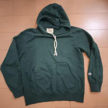 Champion 다크 그린 후드티