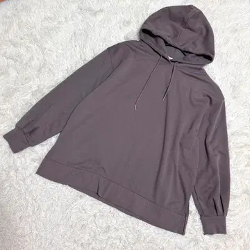 ikka 새상품급 후드티 후디 루즈핏 캐주얼 그레이 계열 ( M )