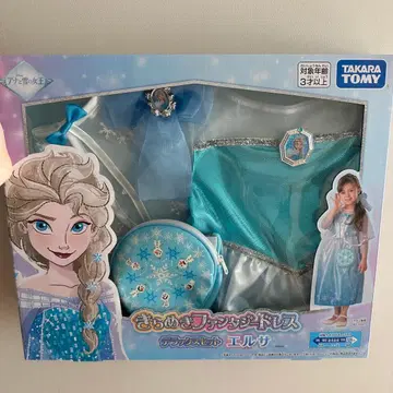 엘사 드레스 타카라토미 풀세트 미사용 새상품 겨울왕국 드레스
